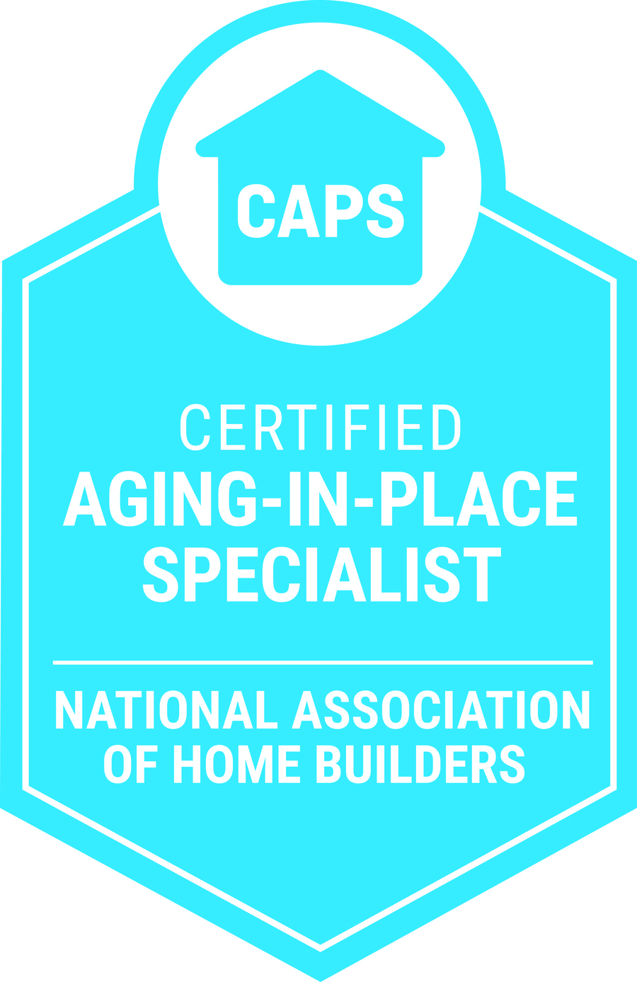 Certified Aging-in-Place Specialist credential issued by the National Association of Home Builders